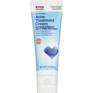 slide 1 of 1, Cvs Health Concealing Acne Treatment Cream, 1 Oz, 1 oz