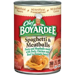 Chef Boyardee Spagetti & Meatballs Case