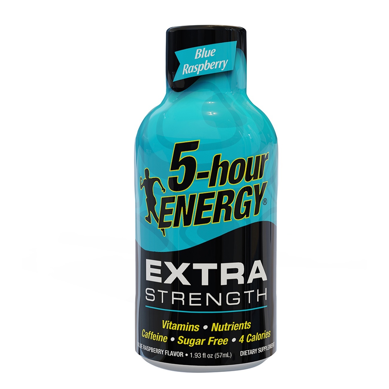 slide 1 of 1, 5-hour ENERGY Shot, Extra Strength, Blue Raspberry, 1.93 fl oz