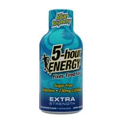 5-hour ENERGY, Extra Strength, Blue Raspberry, Shot, 1.93 oz.