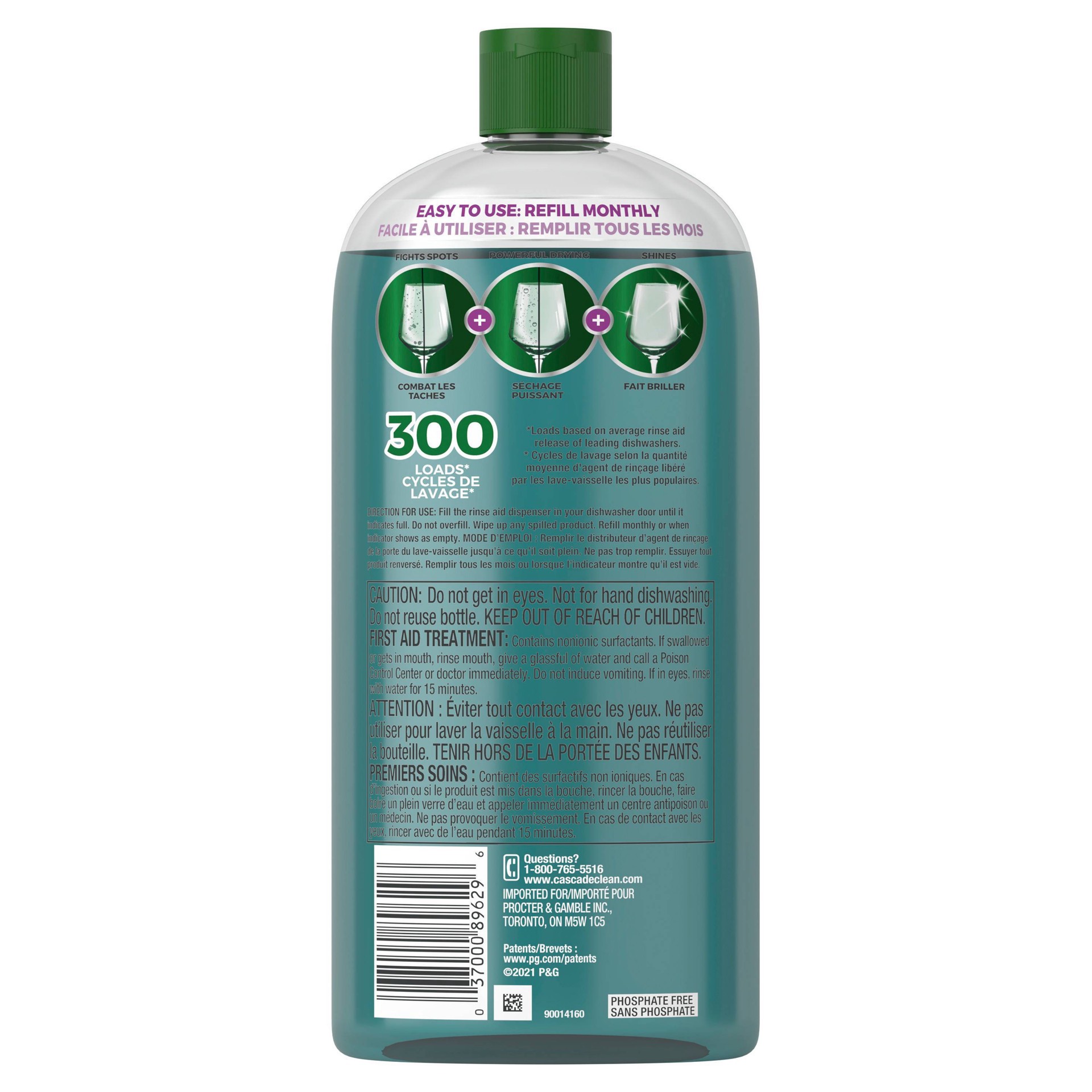 slide 4 of 5, Cascade Rinse Aid Platinum, 30.5 oz