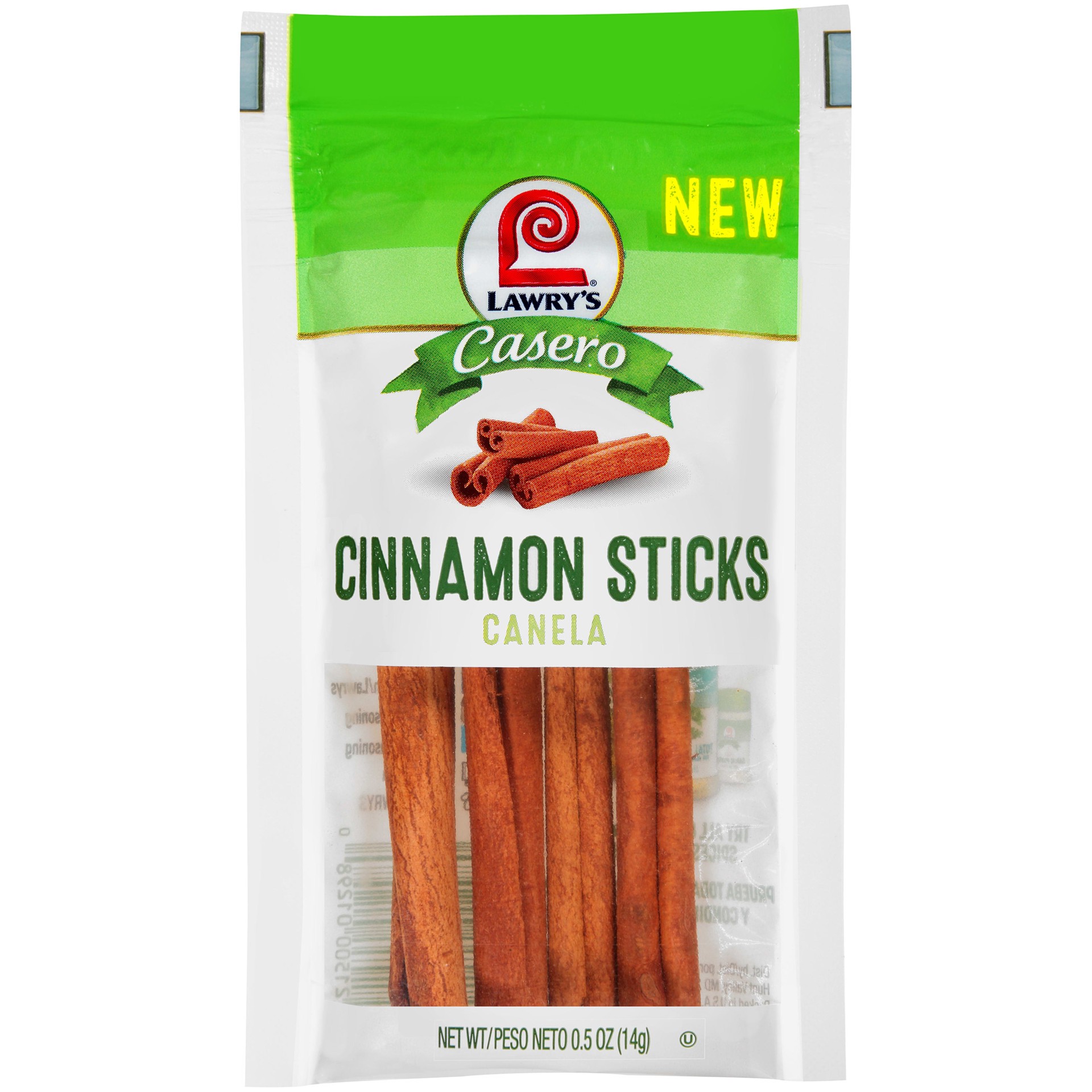 slide 1 of 5, Lawry's Casero Cinnamon Sticks, 0.5 oz