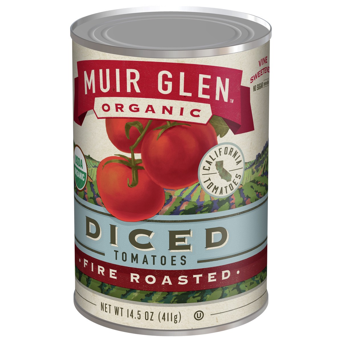 slide 3 of 9, Muir Glen Organic Diced Tomatoes, Fire Roasted, 14.5 oz., 14.5 oz
