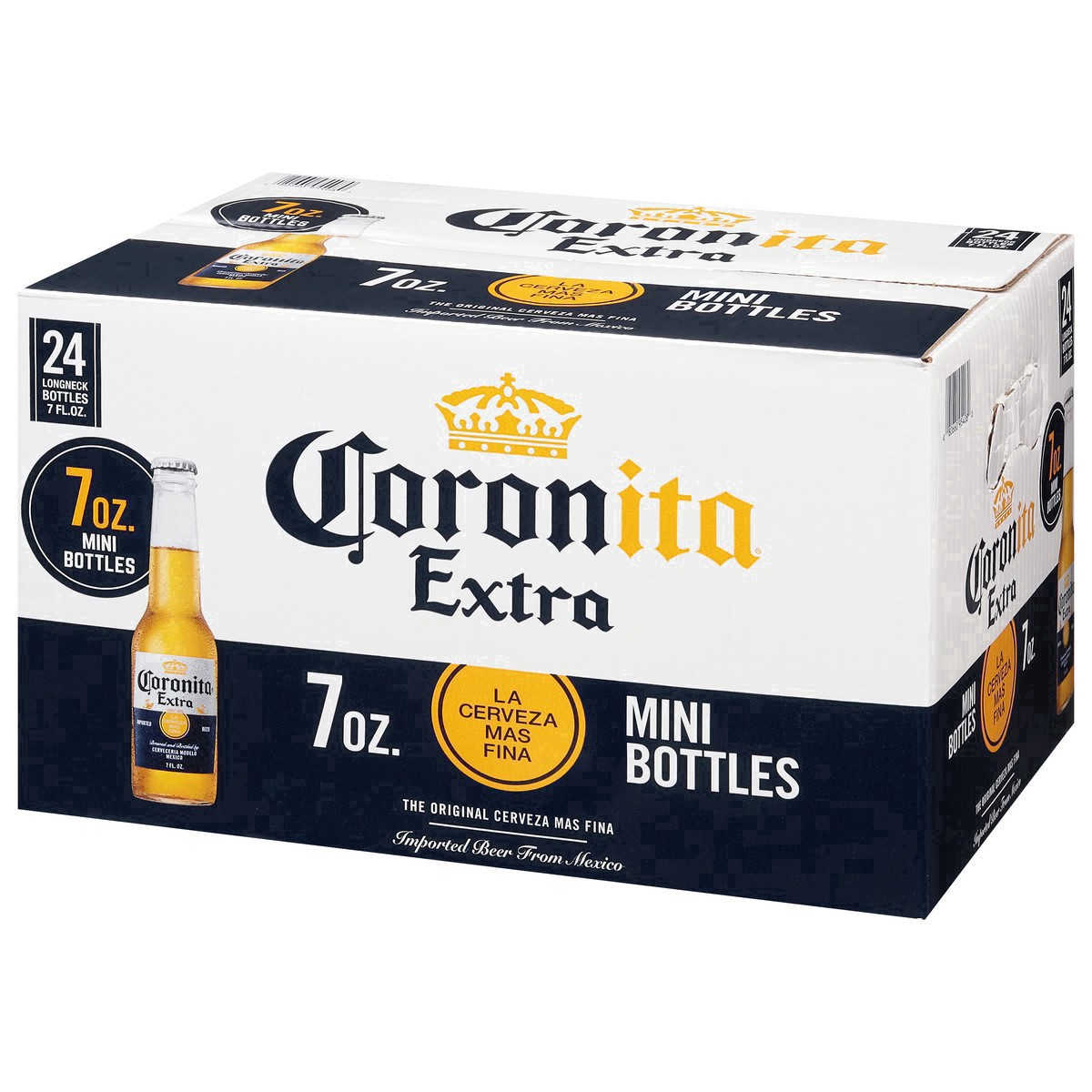 slide 37 of 50, Corona Crown Imports Corona Extra Coronita Extra Beer 24 Pack, 168 fl oz