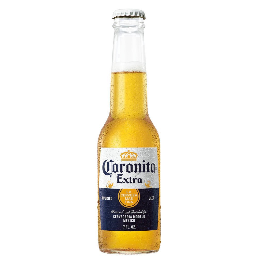 slide 15 of 50, Corona Extra Coronita Lager Mexican Beer Bottles, 24 ct; 7 oz