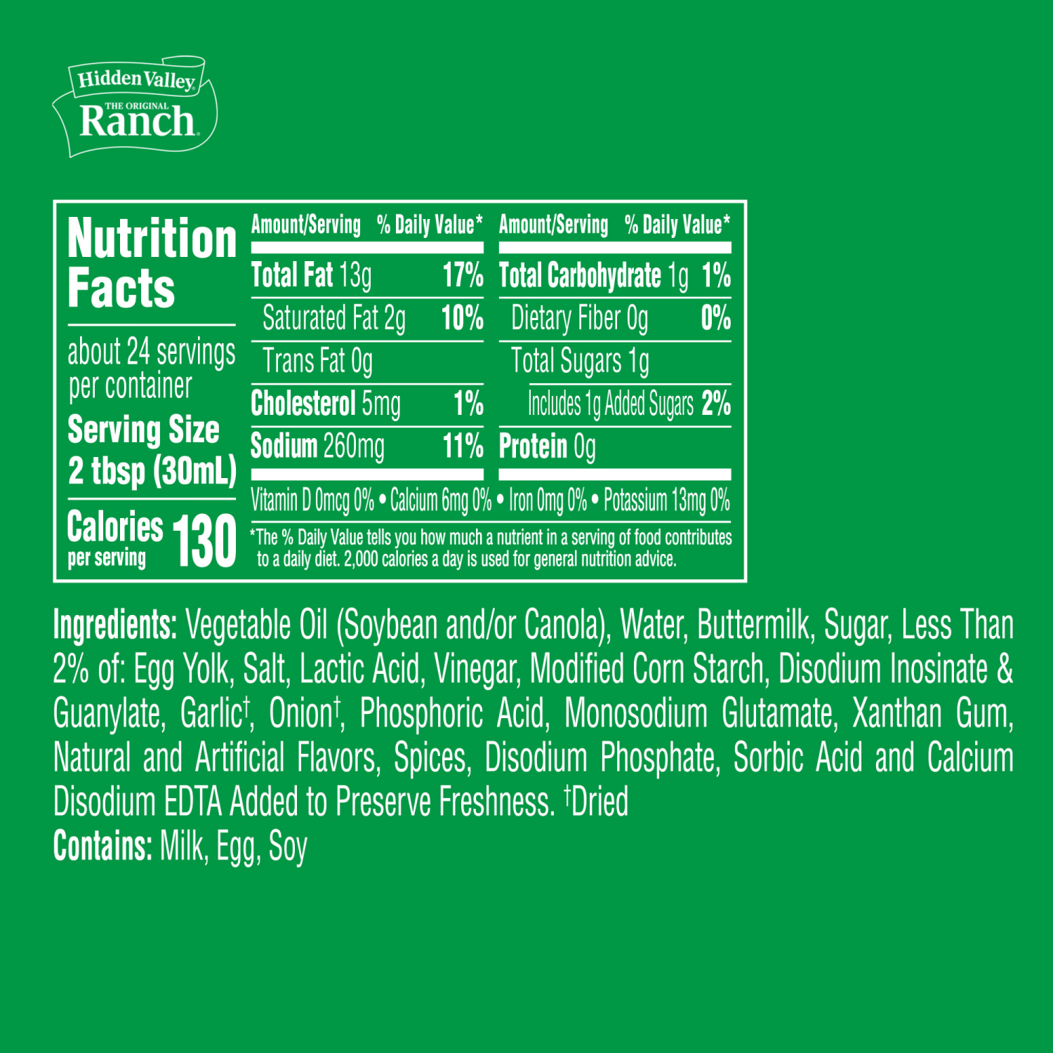 slide 4 of 8, Hidden Valley Buttermilk Ranch Salad Dressing & Topping, 16 fl oz