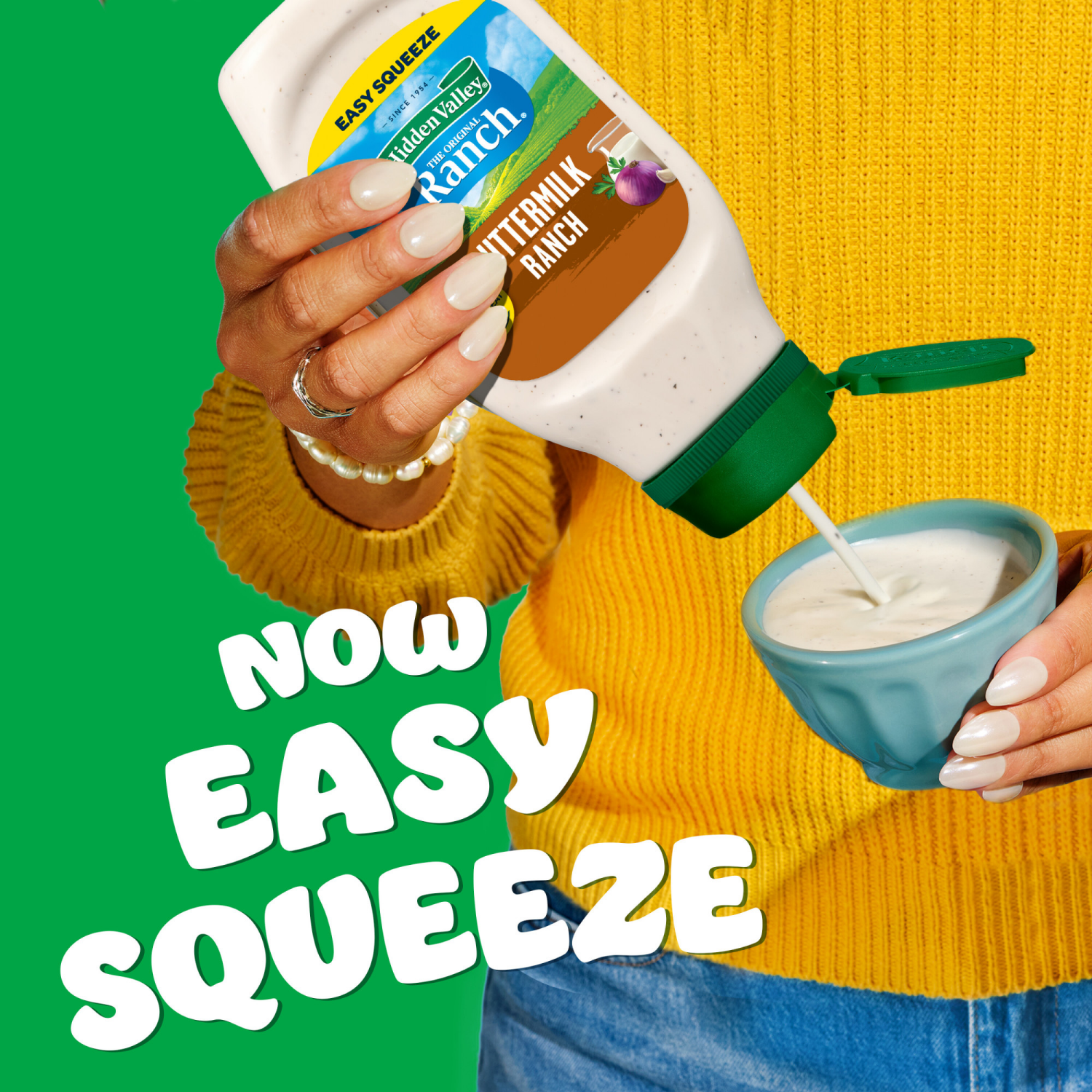 slide 7 of 8, Hidden Valley Buttermilk Ranch Salad Dressing & Topping, 16 fl oz