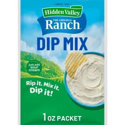 Hidden Valley Original Ranch Dips Mix Packet