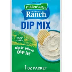 Hidden Valley Original Ranch Dips Mix Packet