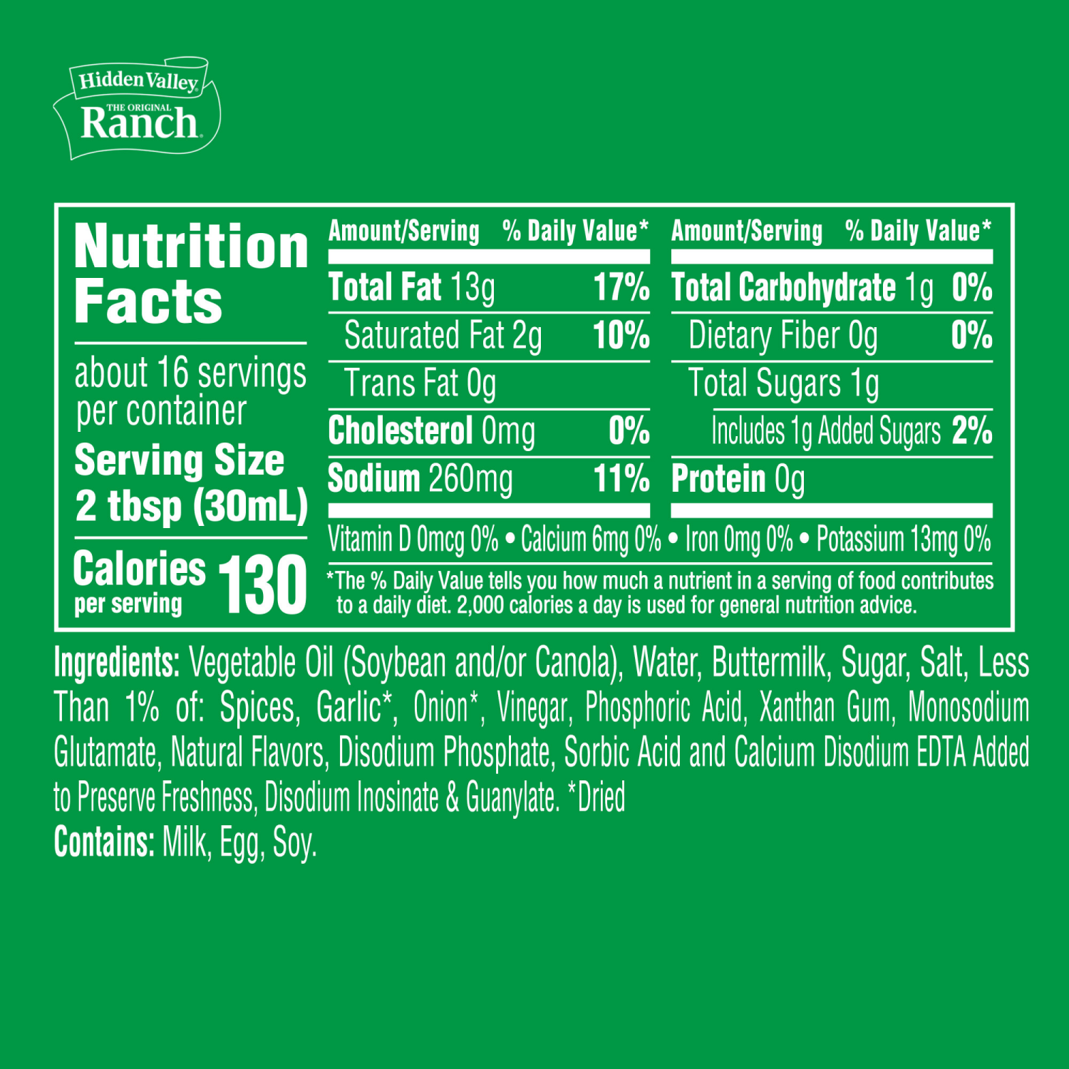 slide 4 of 8, Hidden Valley Original Ranch Salad Dressing & Topping, 16 fl oz