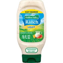 Hidden Valley Original Ranch Light Salad Dressing & Topping