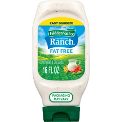 Hidden Valley Original Ranch Fat Free Salad Dressing & Topping