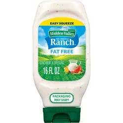 Hidden Valley Original Ranch Fat Free Salad Dressing & Topping