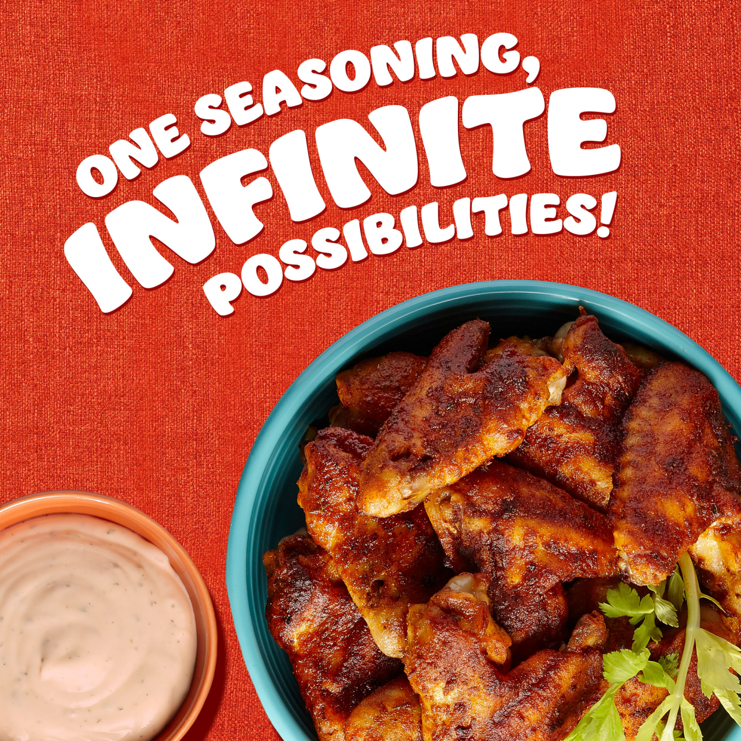 slide 4 of 8, Hidden Valley The Original Ranch Seasoning Spicy Salad Dressing & Recipe Mix 1 oz, 1 oz