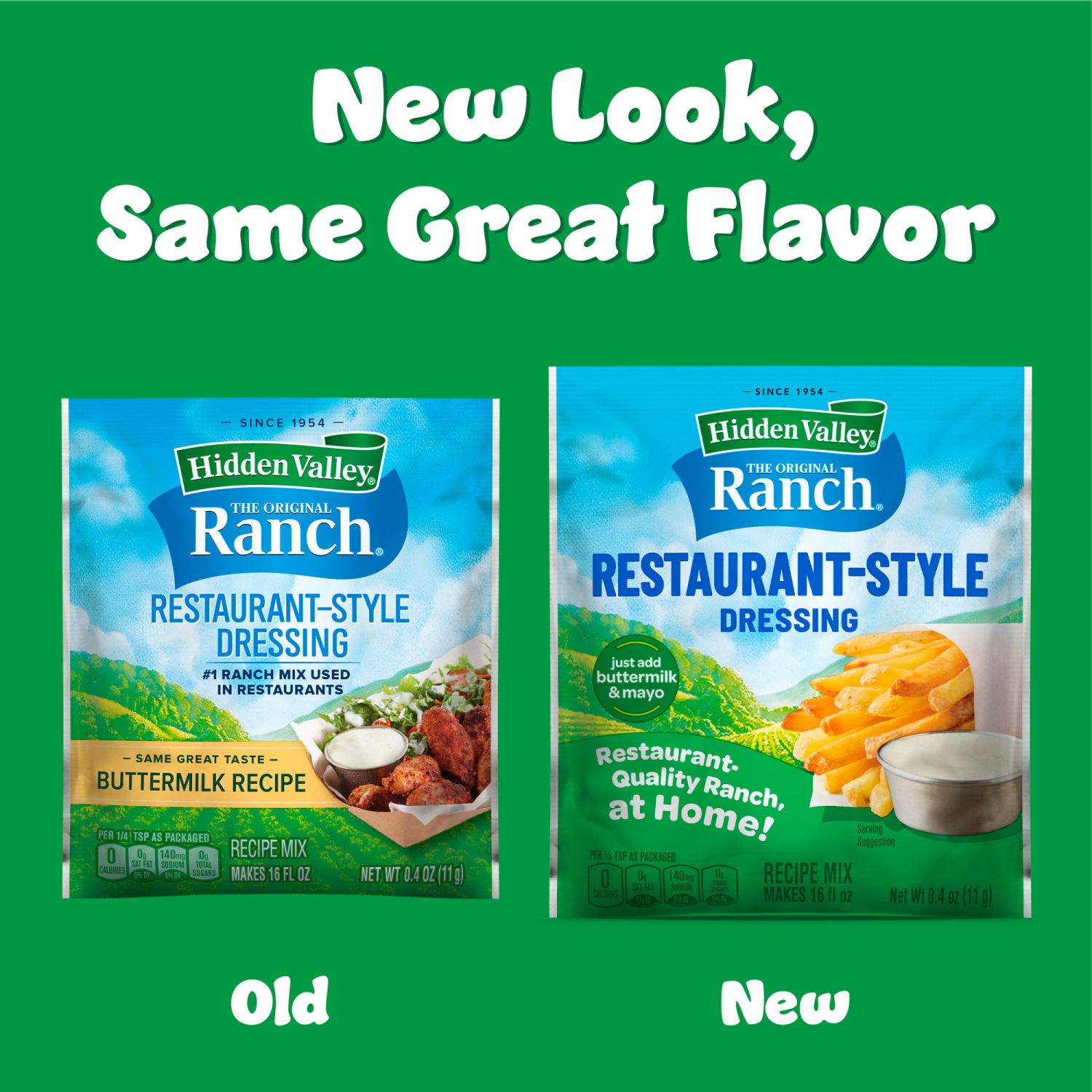 slide 7 of 8, Hidden Valley Buttermilk Ranch Salad Dressing & Seasoning Mix Packets, 4 ct