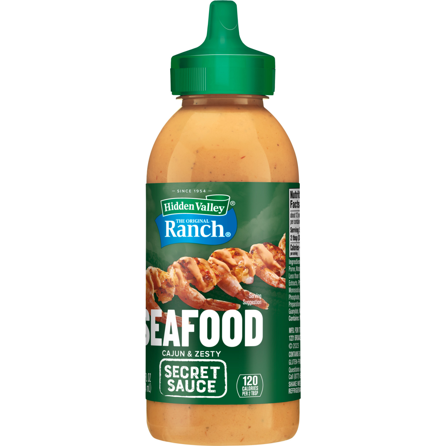 slide 3 of 7, Hidden Valley The Original Ranch Cajun & Zesty Seafood Secret Sauce 12 fl oz, 12 oz