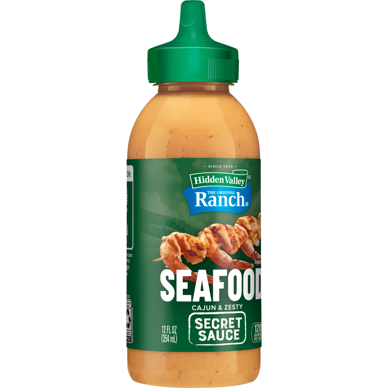 slide 6 of 7, Hidden Valley The Original Ranch Cajun & Zesty Seafood Secret Sauce 12 fl oz, 12 oz
