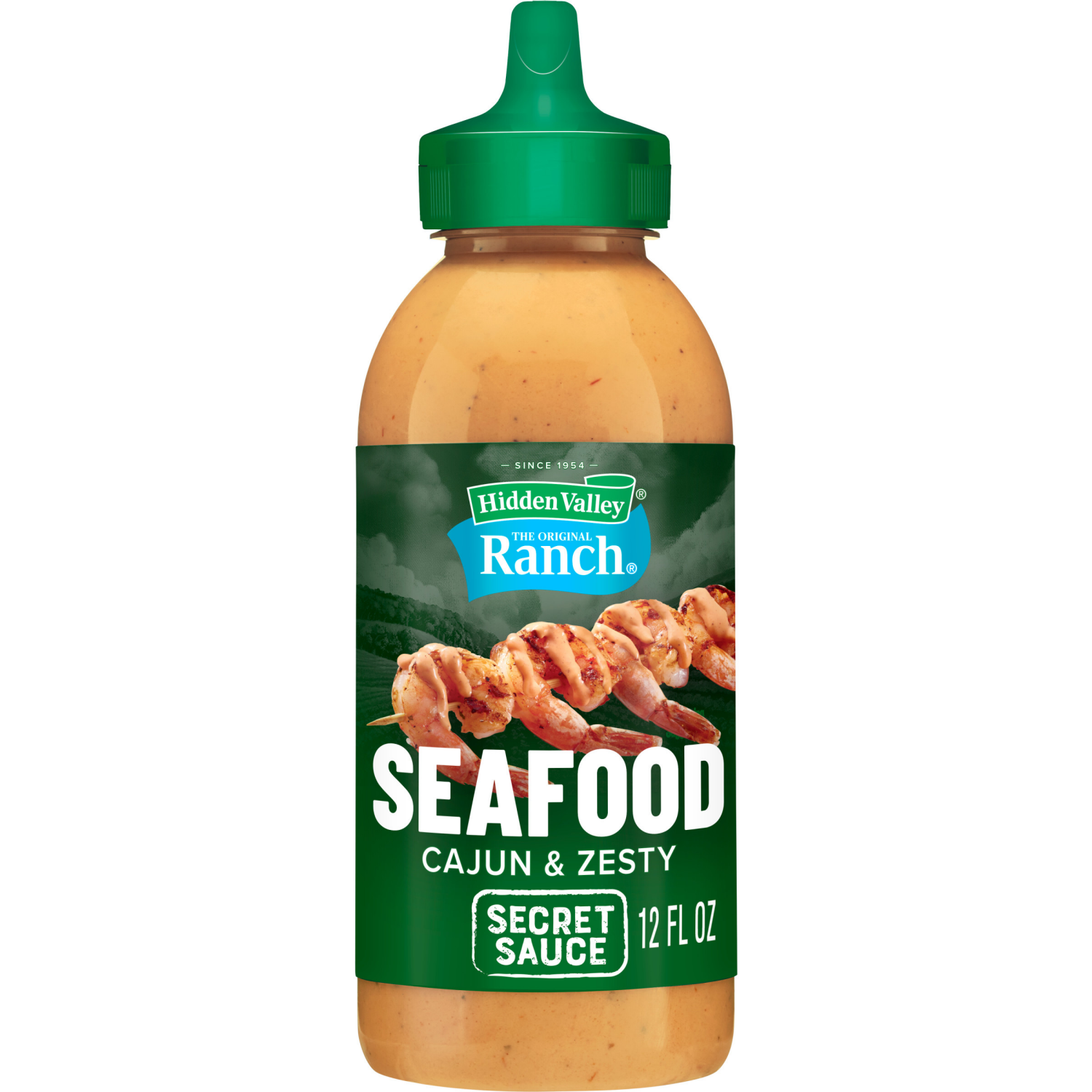 slide 1 of 7, Hidden Valley The Original Ranch Cajun & Zesty Seafood Secret Sauce 12 fl oz, 12 oz