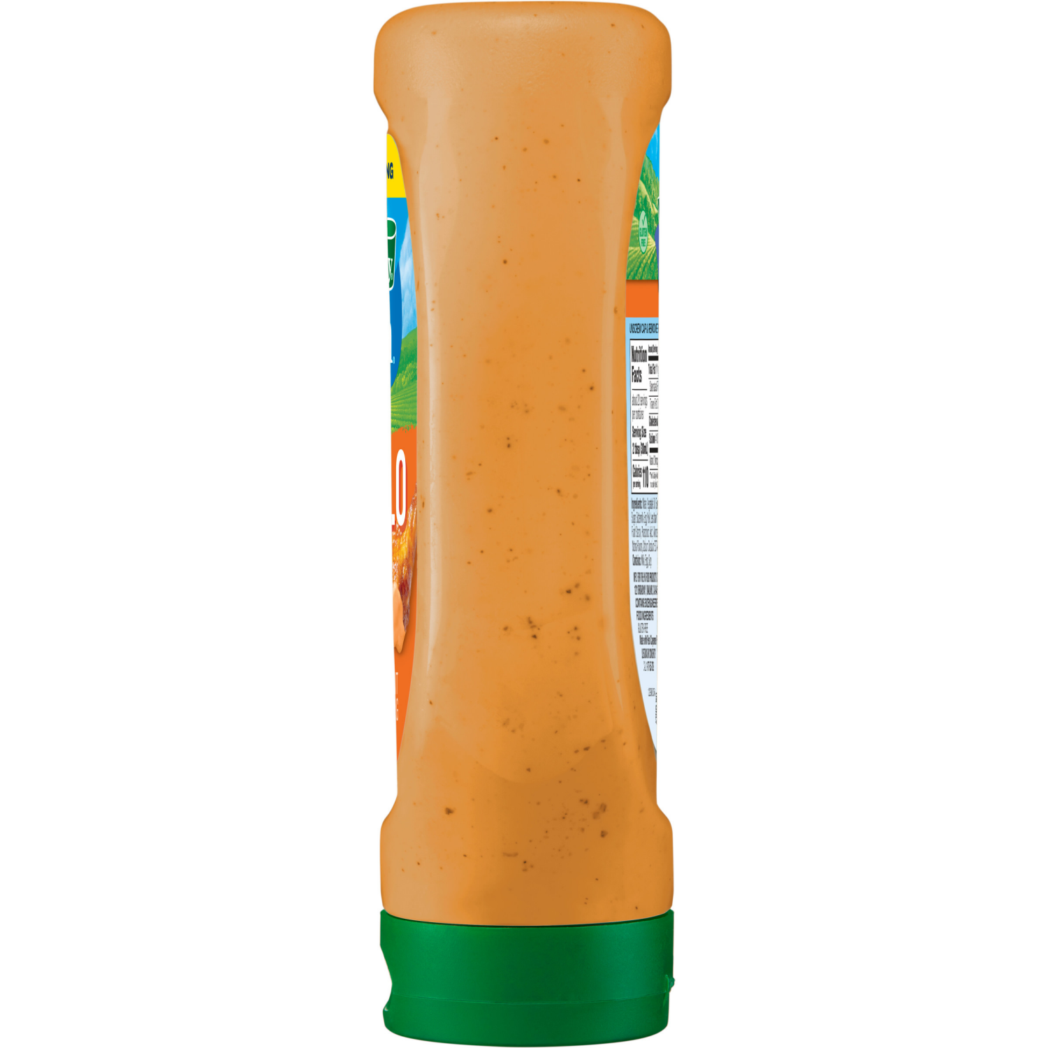 slide 3 of 8, Hidden Valley Easy Squeeze Buffalo Ranch Topping and Dressing, 20 Fluid Ounces, 20 fl oz