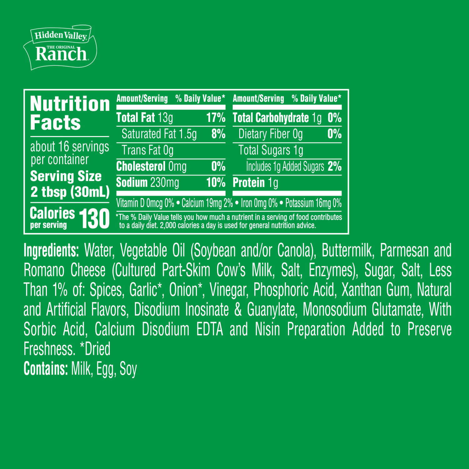 slide 4 of 8, Hidden Valley Parmesan Ranch, 16 fl oz