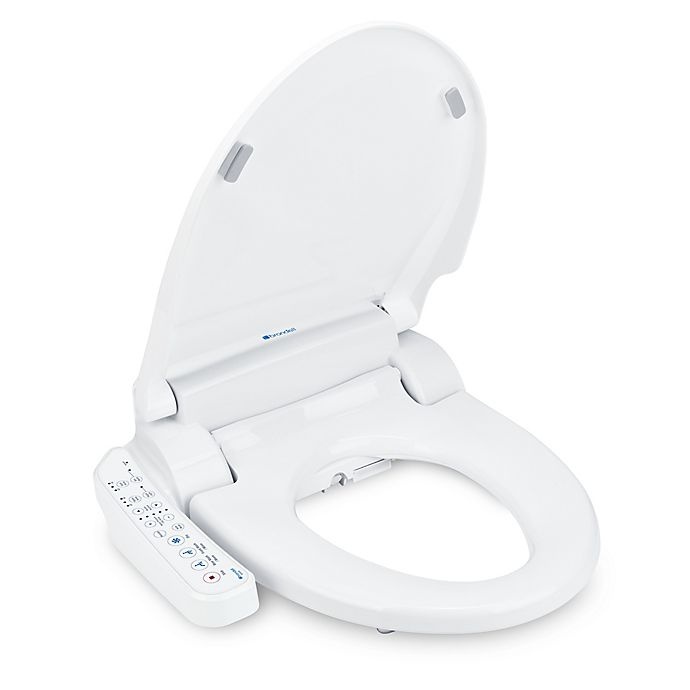 slide 2 of 5, Swash SE400 Round Bidet Toilet Seat - White, 1 ct