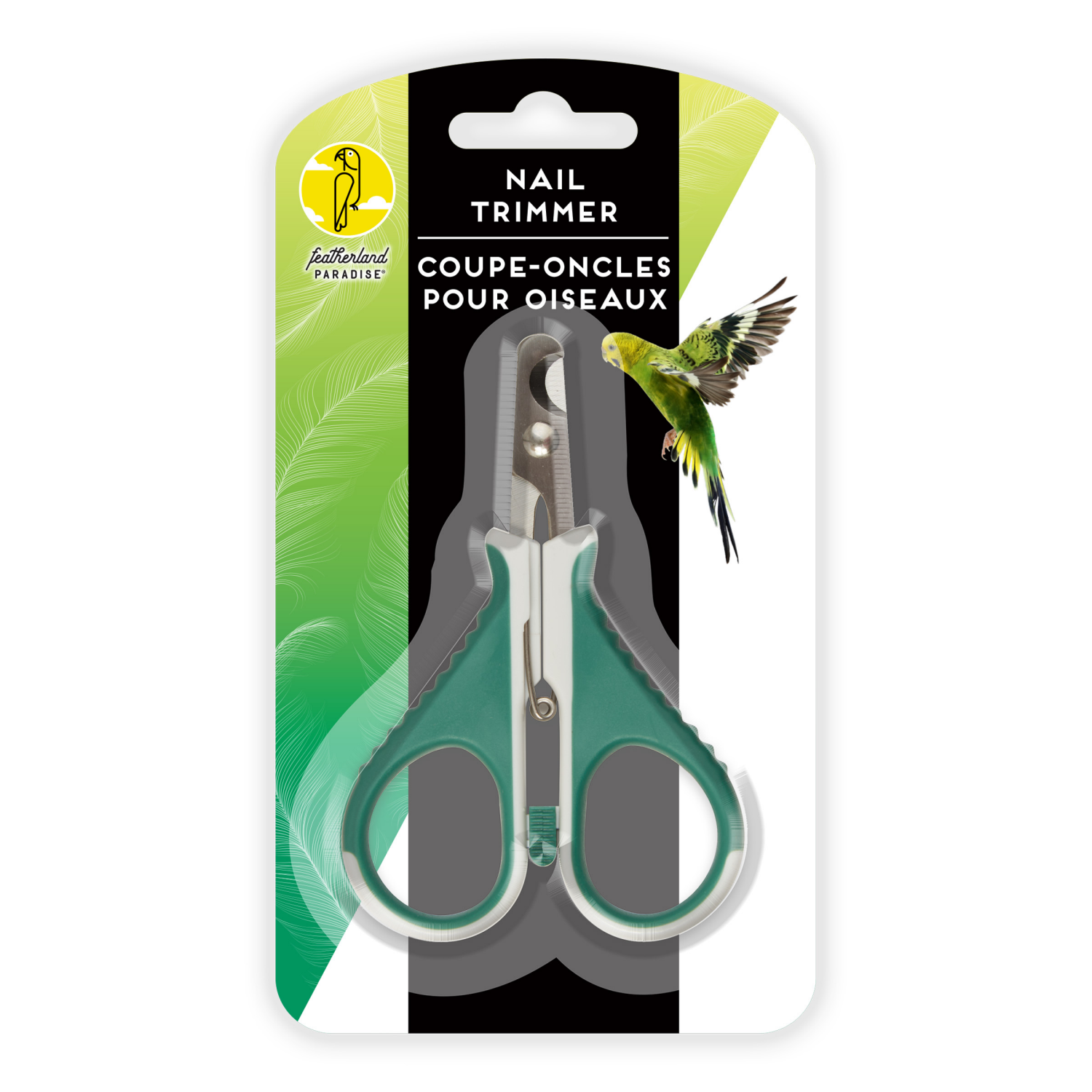 slide 1 of 2, Featherland Paradise Bird Nail Clippers, 1 ct