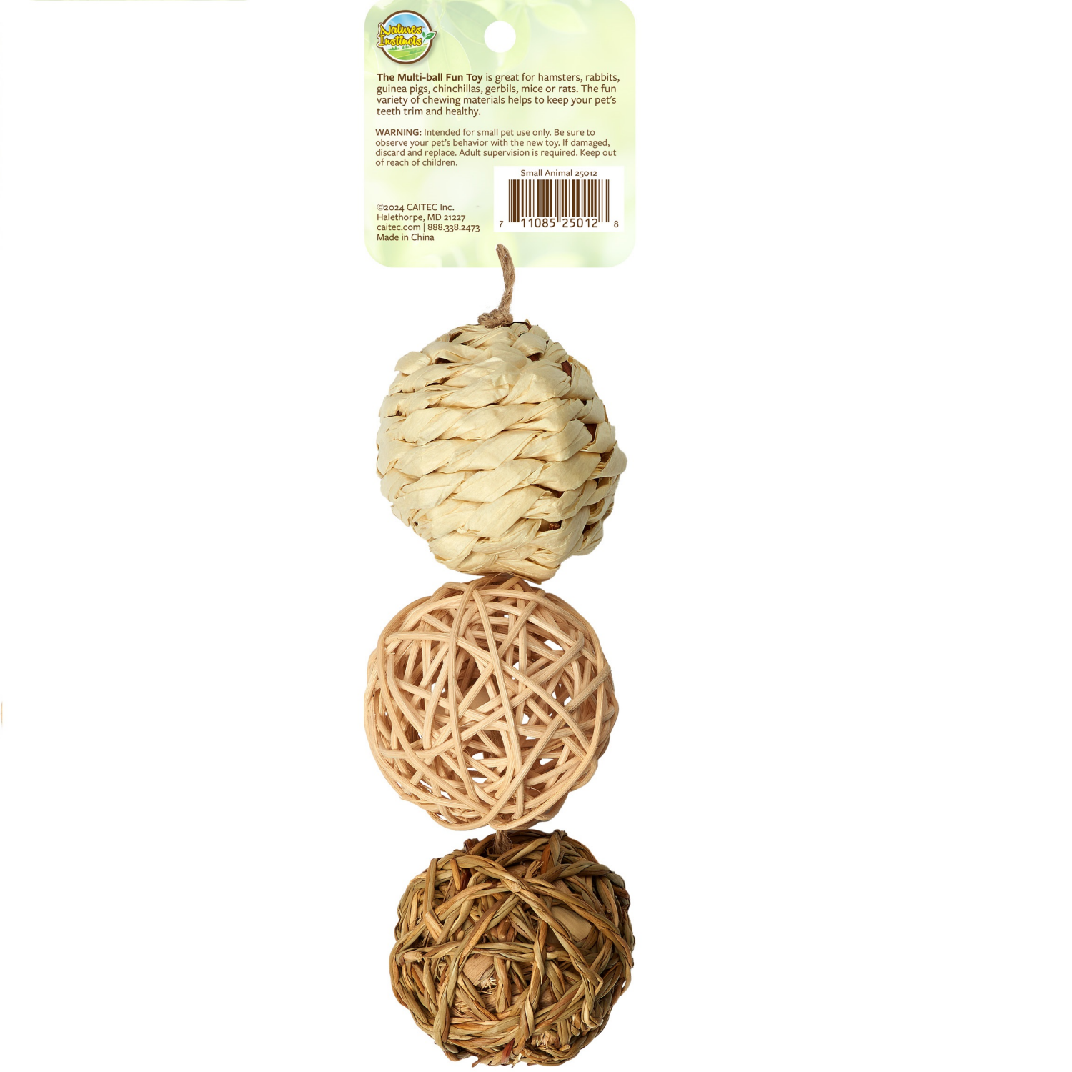 slide 2 of 2, Natures Instincts Multi-Ball Fun Toy, 1 ct