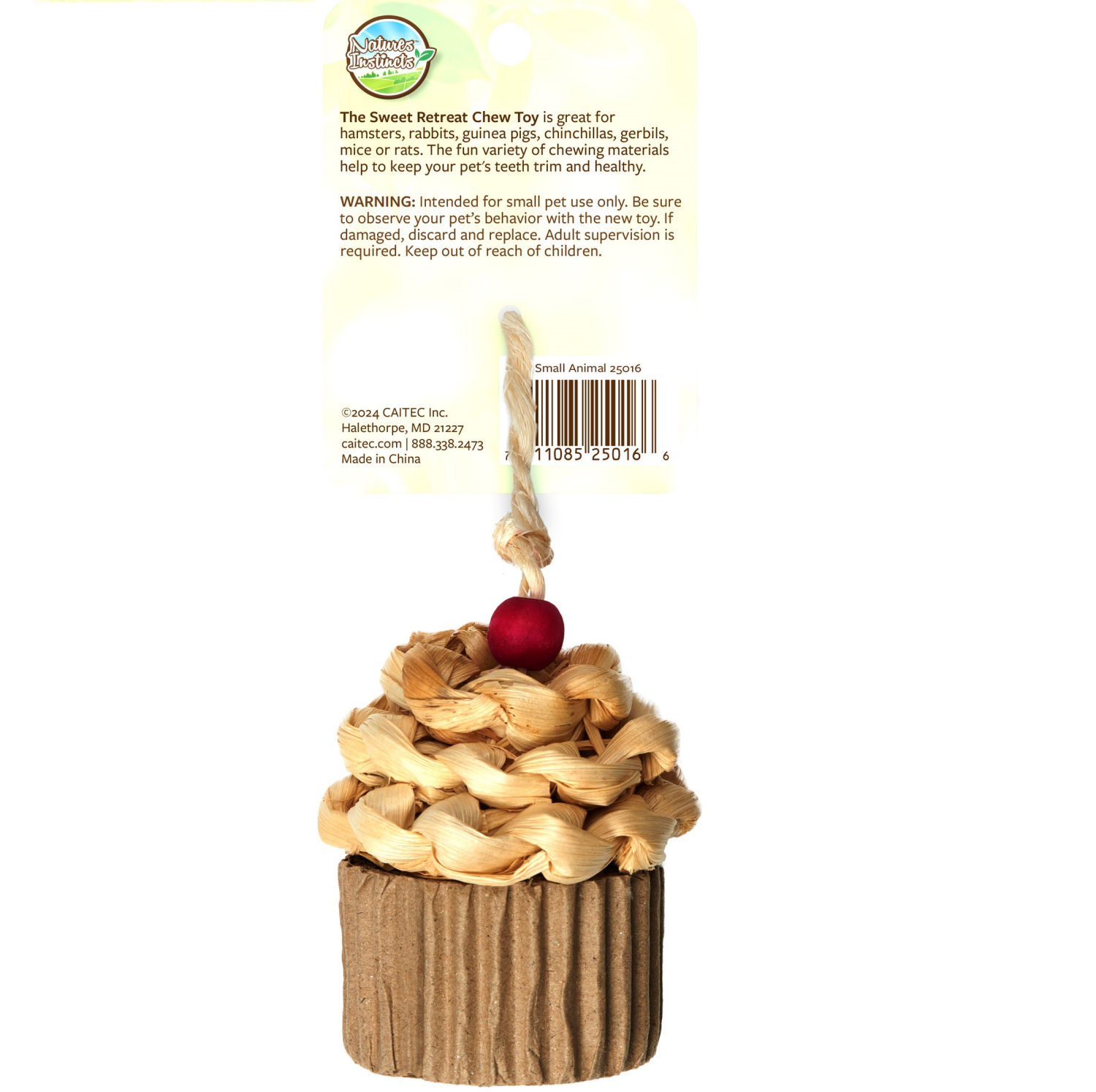 slide 2 of 2, Natures Instincts Sweet Retreat Chew Toy, 1 ct