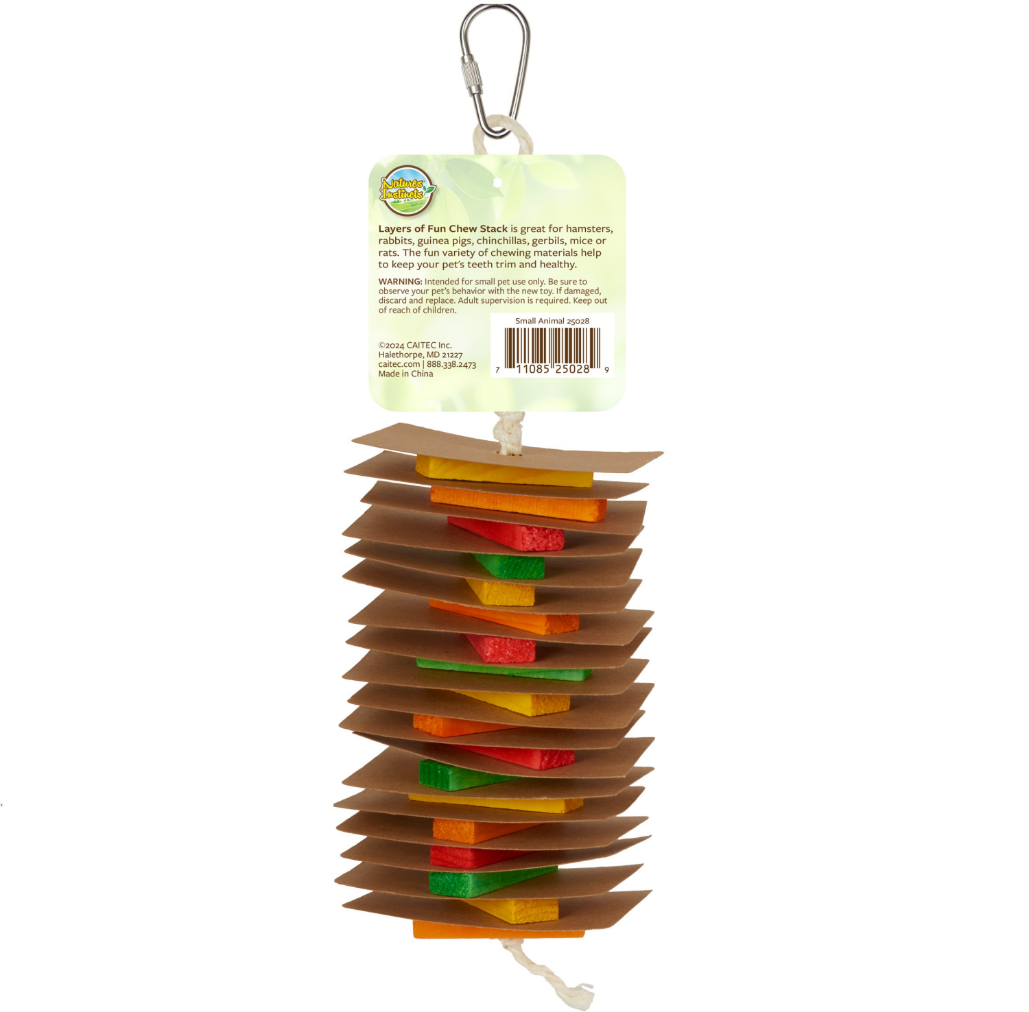slide 2 of 2, Natures Instincts Layers of Fun Chew Stack, 1 ct
