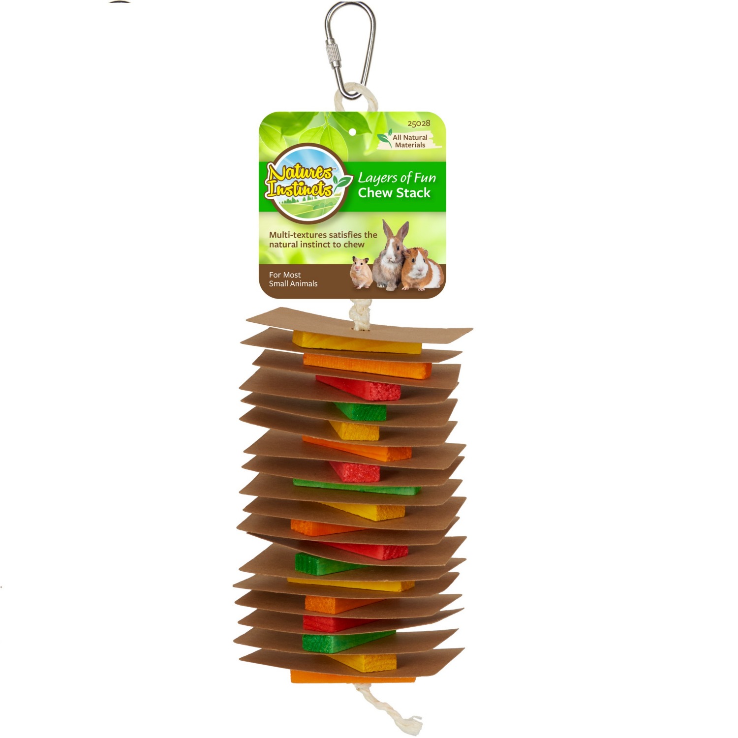 slide 1 of 2, Natures Instincts Layers of Fun Chew Stack, 1 ct