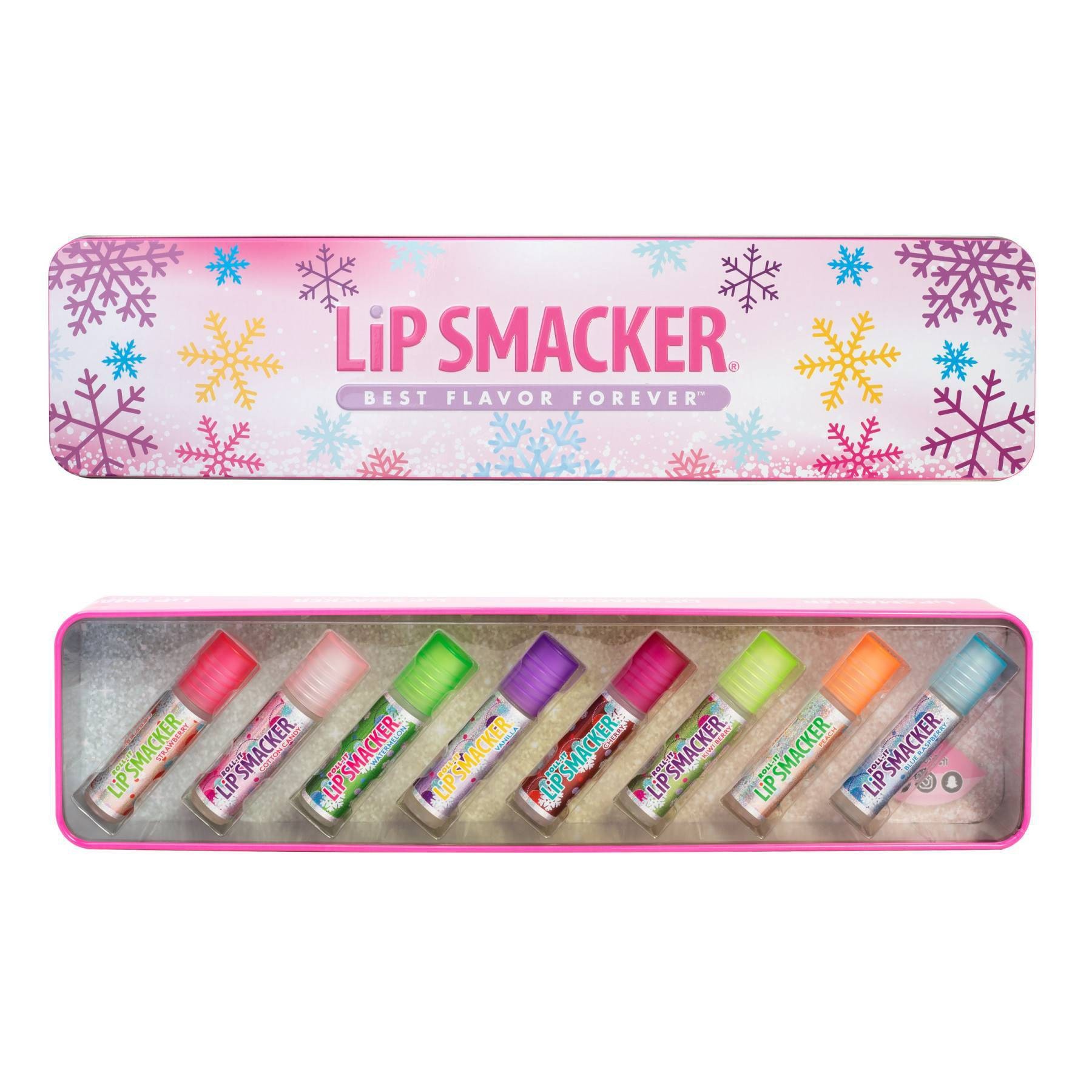 slide 1 of 3, Lip Smacker Roll-On Gloss Set, 8 ct; 1.41 oz