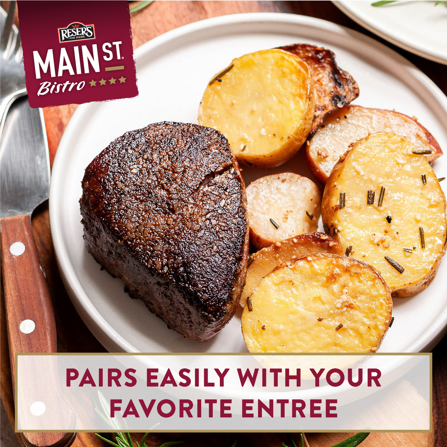 slide 4 of 5, Main St. Bistro Reser's Main St Bistro Roasted Sea Salt & Black Pepper Potatoes 17 oz., 17 oz