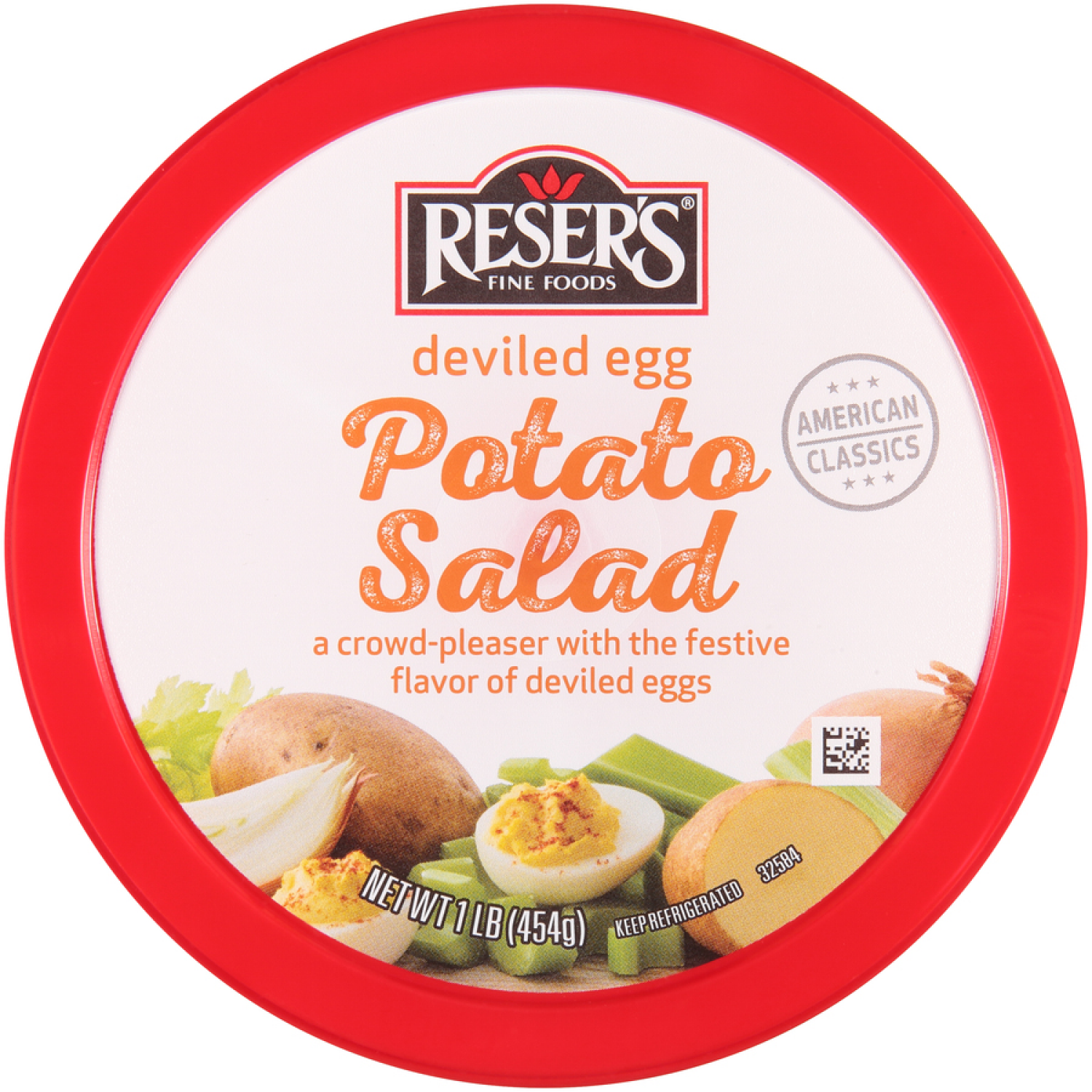 slide 5 of 5, Reser's Potato Salad, Deviled Egg, 16 oz