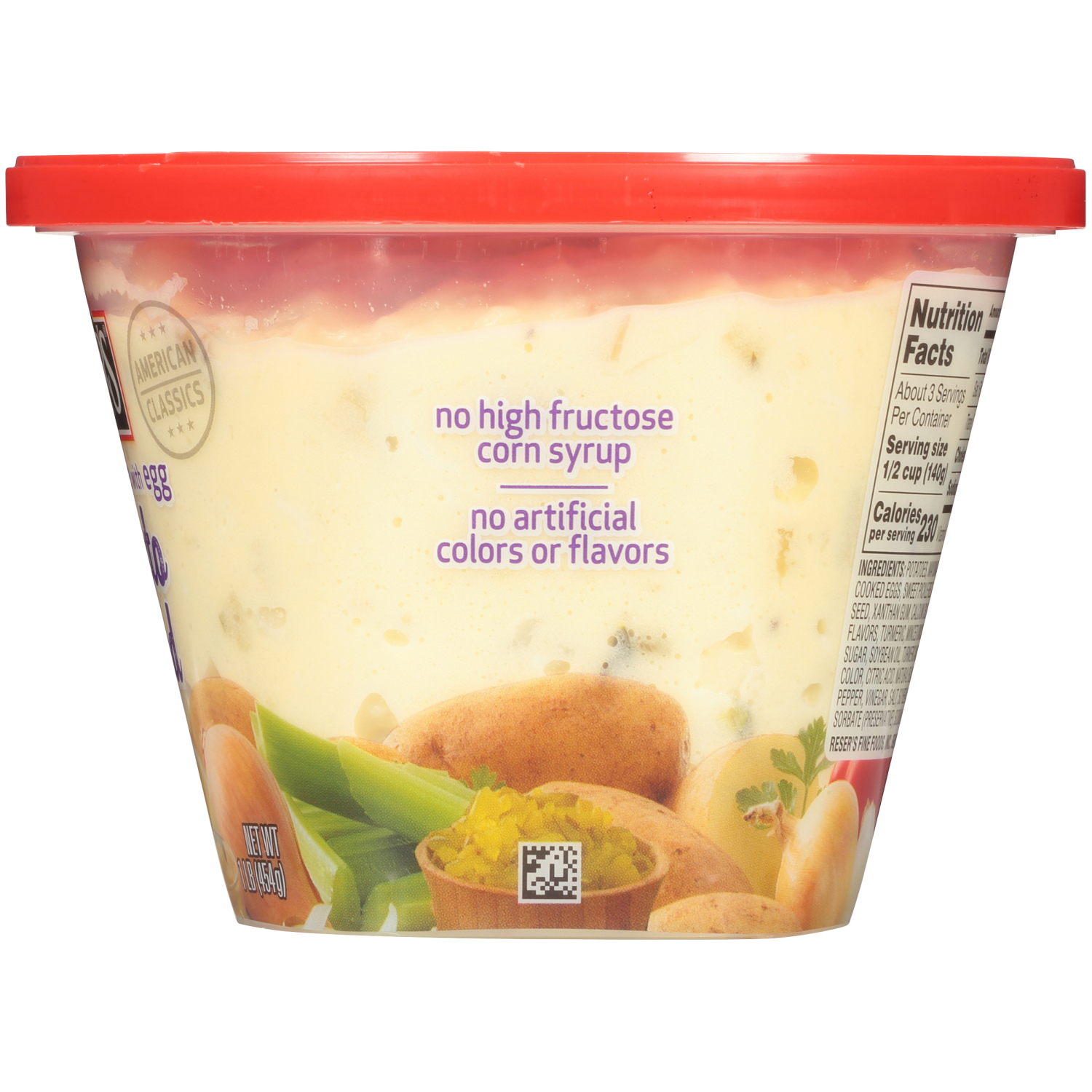 slide 2 of 5, Reser's Southern Style Potato Salad with Egg, 16 oz