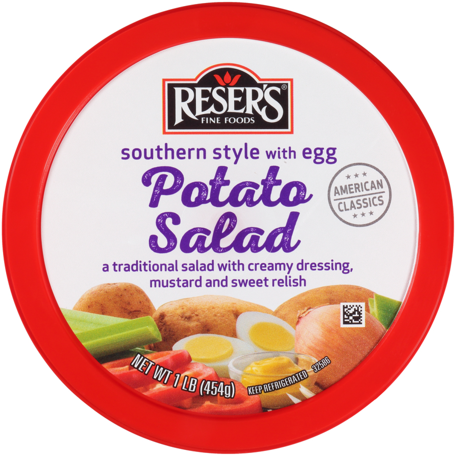 slide 5 of 5, Reser's Southern Style Potato Salad with Egg, 16 oz
