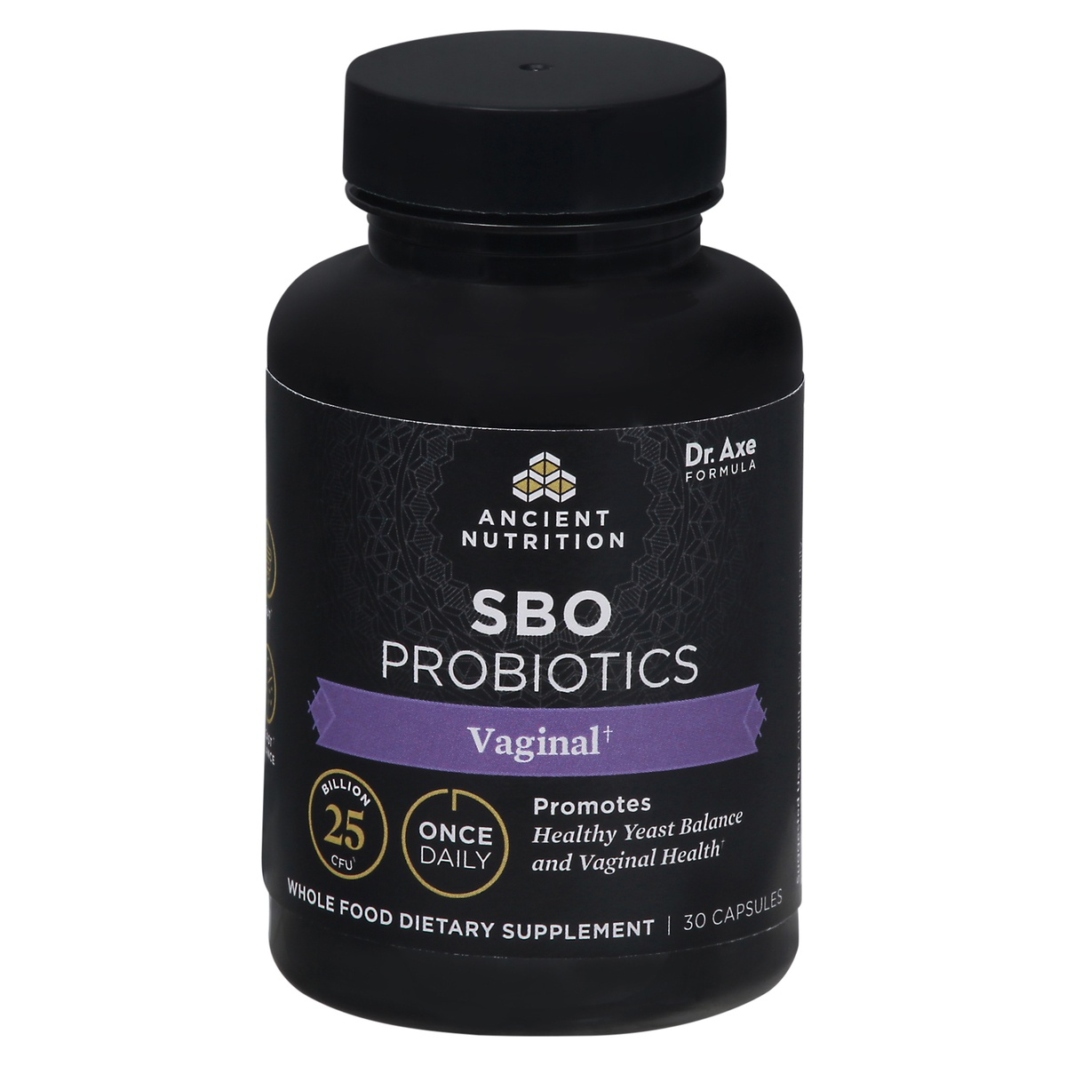 Ancient Nutrition Vaginal Capsules Sbo Probiotics 30 Capsules 30 Ea 30