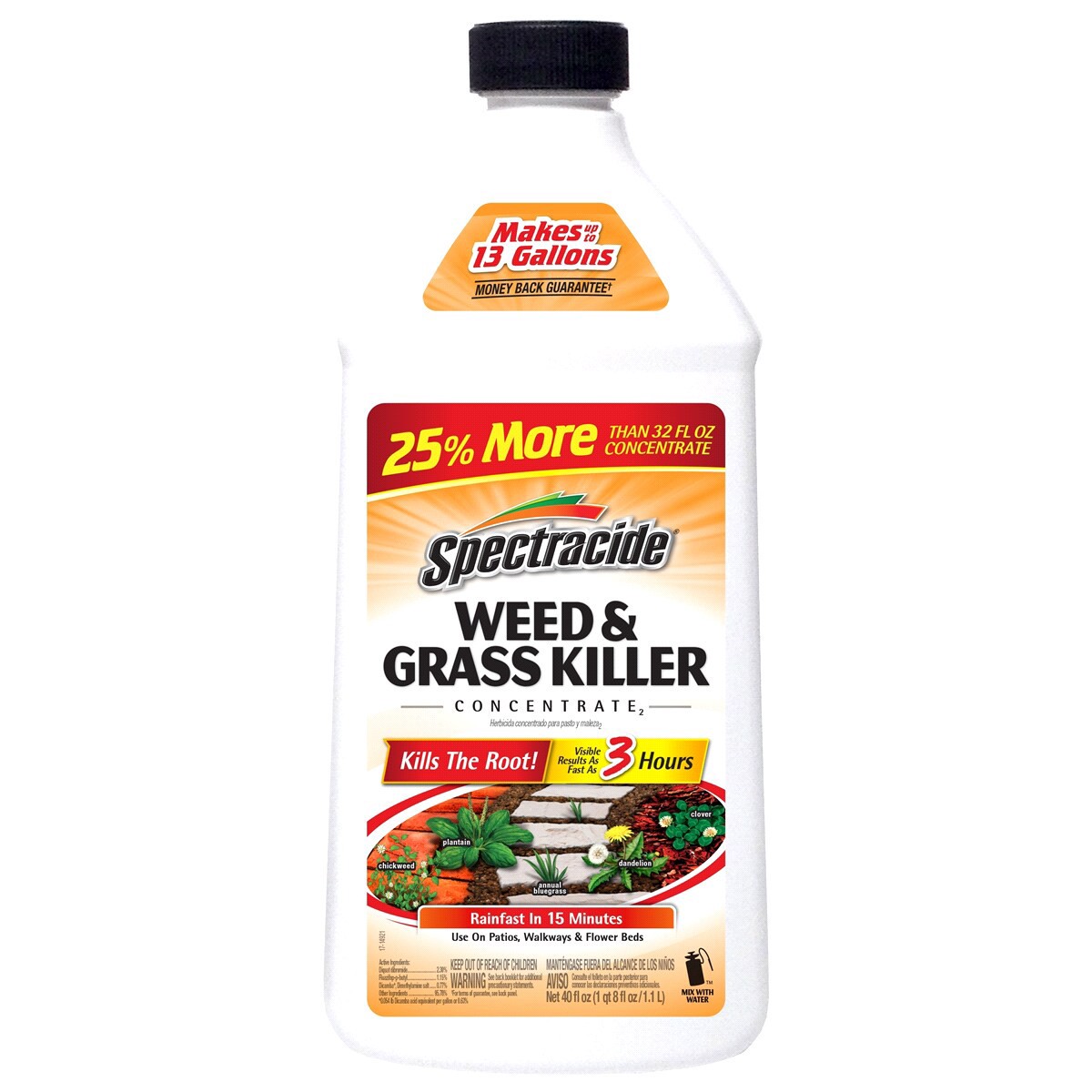 slide 1 of 1, Spectracide Weed And Grass Killer 40oz Spectracide, 40 oz