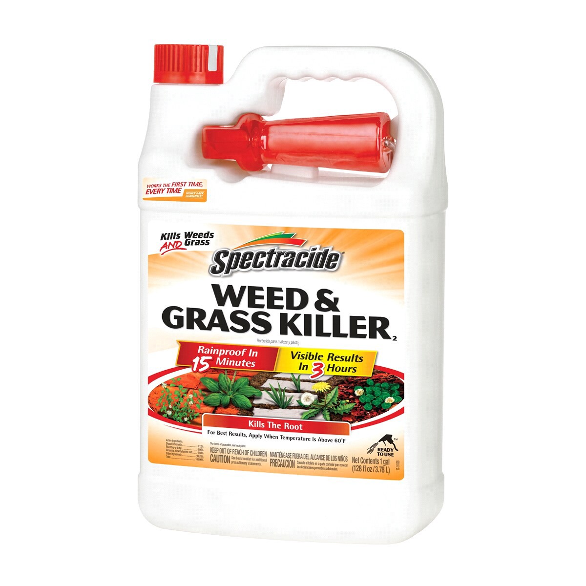 slide 1 of 1, Spectracide Weed & Grass Killer, 1 gal