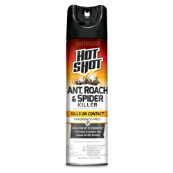 Hot Shot Fragrance-Free Ant, Roach & Spider Killer 17.5 oz