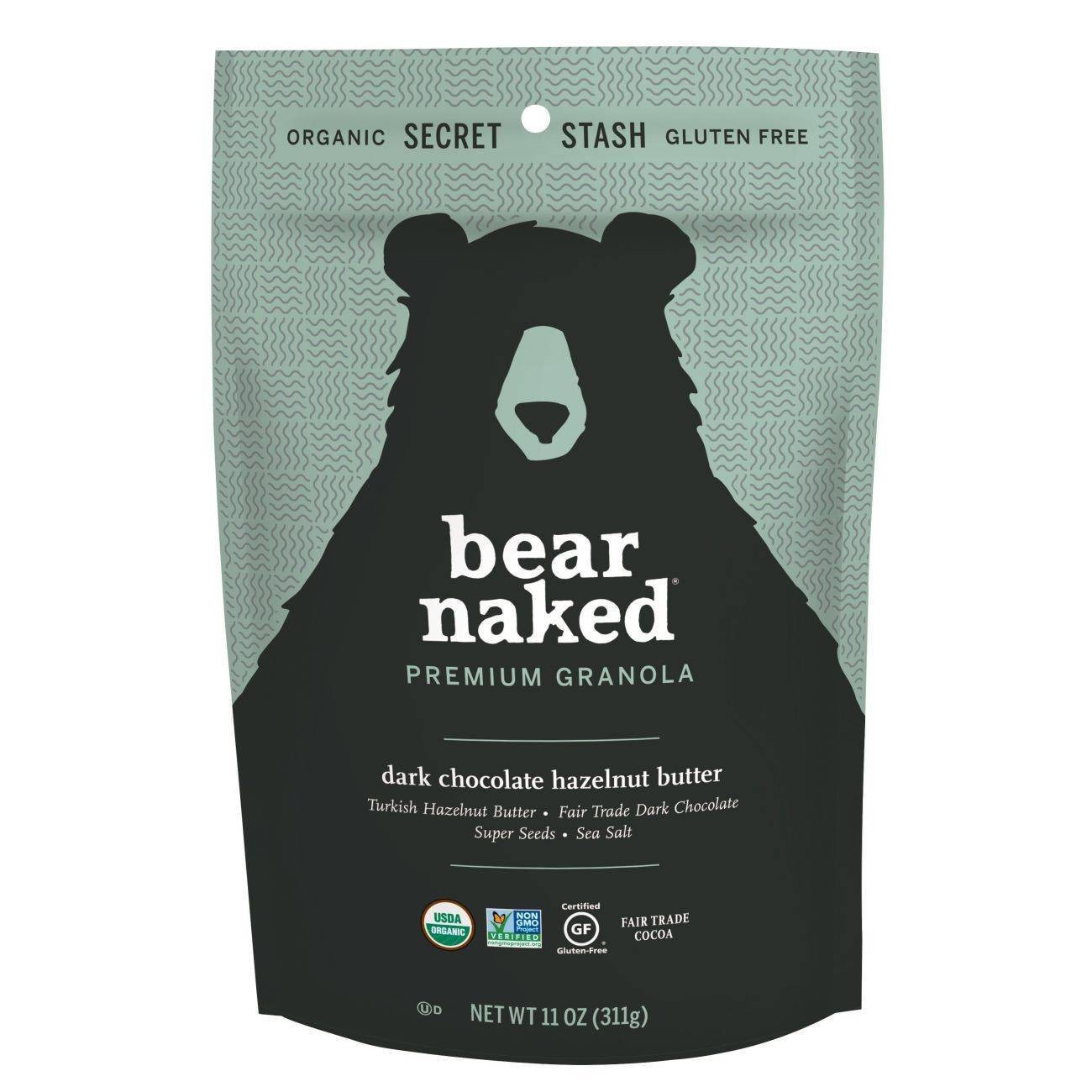 slide 1 of 1, Bear Naked Premium Granola Dark Chocolate Hazelnut Butter, 11 oz