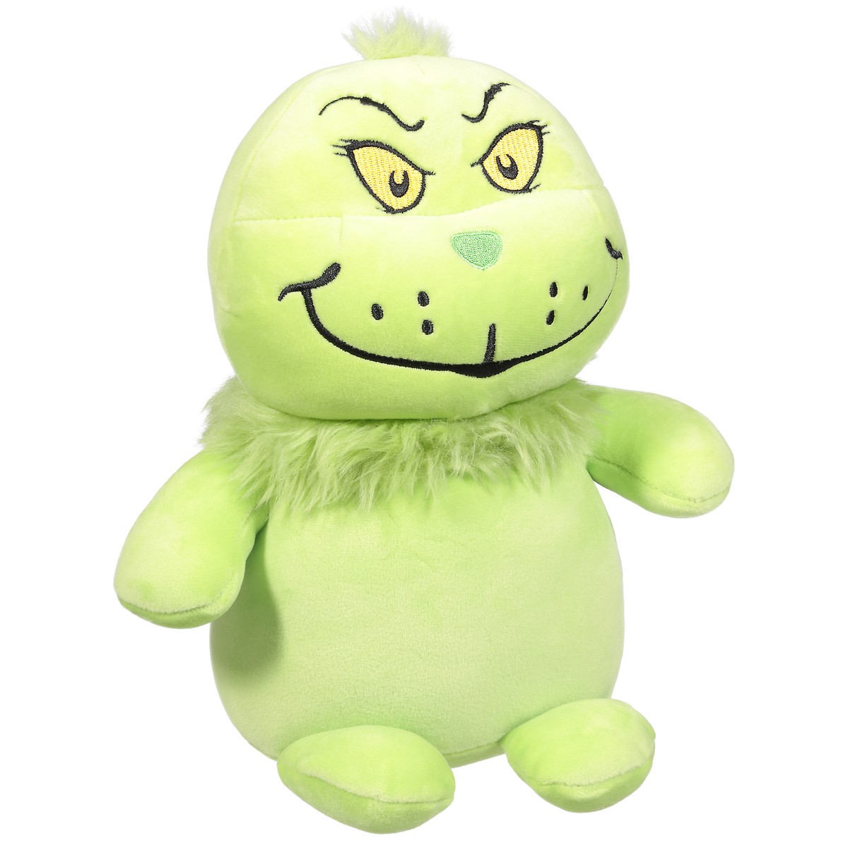 slide 4 of 4, Aur 9.5in Squishy Grinch Max - EA, 9.5 in