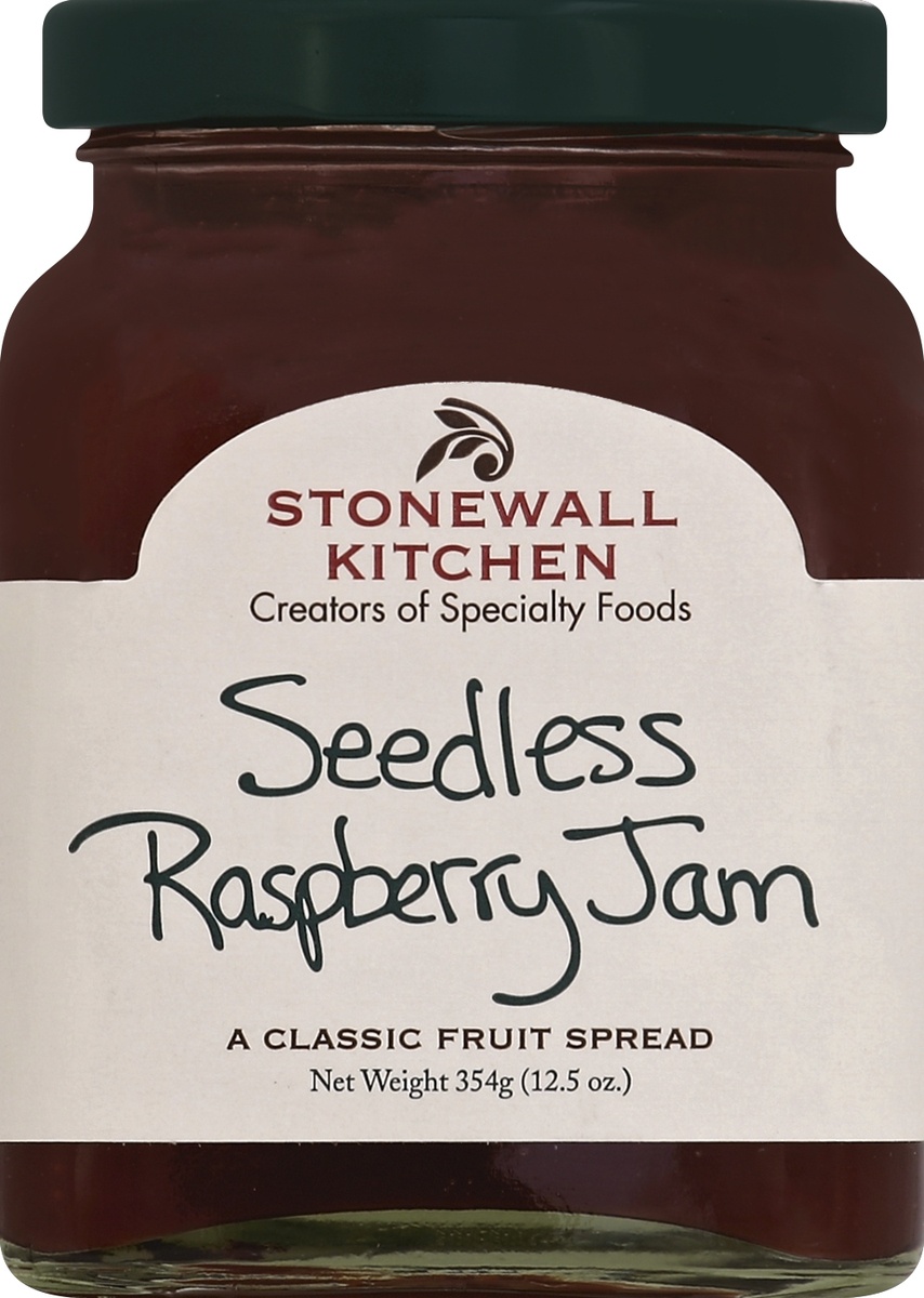 slide 2 of 2, Stonewall Kitchen Seedless Raspberry Jam 12.5 oz, 12.5 oz