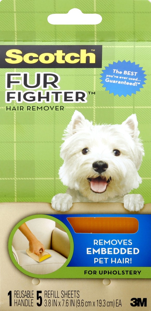 slide 4 of 4, Scotch Fur Fighter Pet Hair Remover for Upholstery, 1 ct