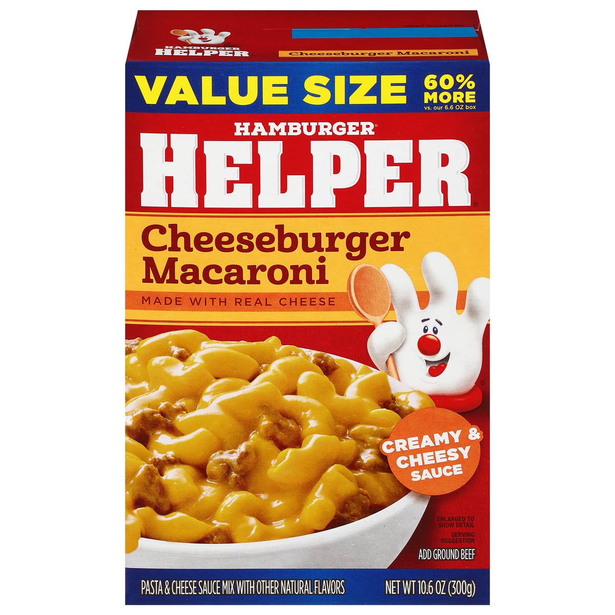 slide 4 of 13, Helper Creamy & Cheesy Sauce Macaroni Value Size 10.6 oz, 10.6 oz