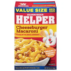 Helper Creamy & Cheesy Sauce Macaroni Value Size 10.6 oz