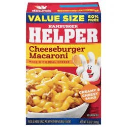 Helper Creamy & Cheesy Sauce Macaroni Value Size 10.6 oz