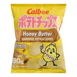 Calbee Honey Butter Potato Chips - 2.8 oz