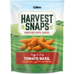Harvest Snaps Tomato Basil Baked Red Lentil Snacks 3.0 oz
