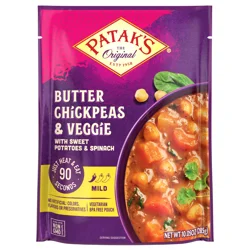 Patak's Mild Butter Chickpeas & Veggies 10.05 oz
