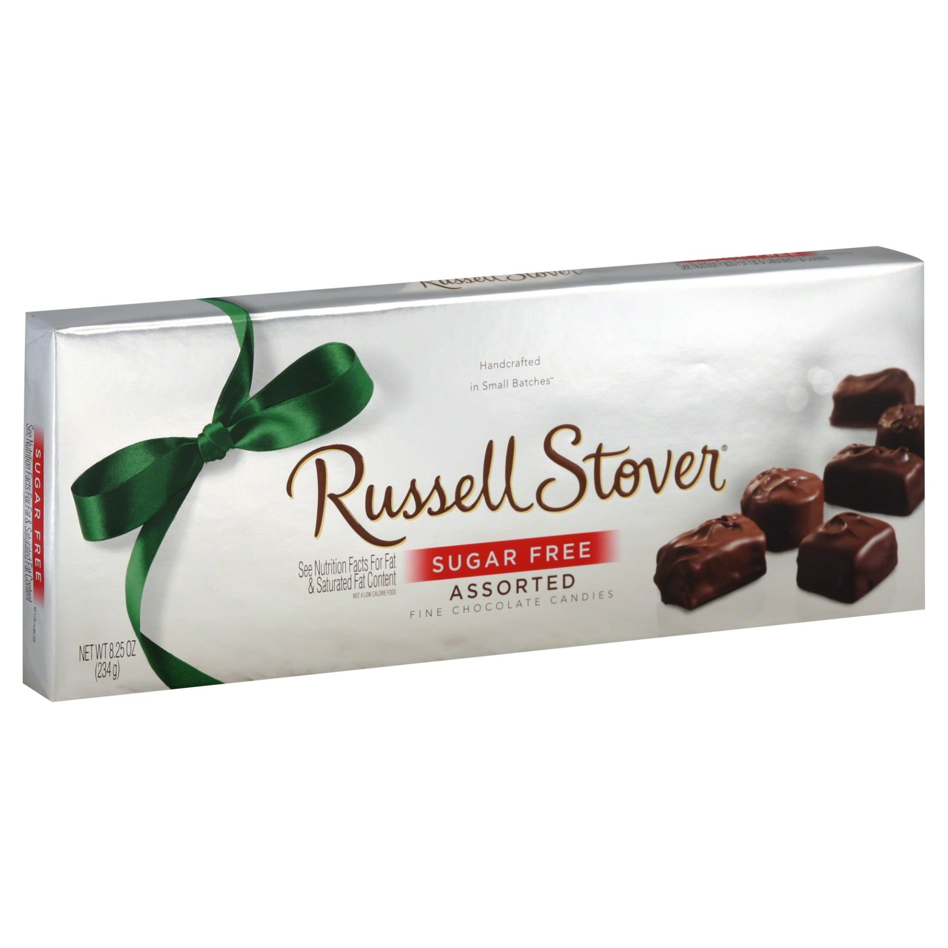 slide 1 of 1, Russell Stover Sugar Free Assorted Chocolate Box, 8.25 oz